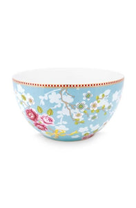 PIP Studio Schale "Early Bird Chinese Rose" blau - 18 cm