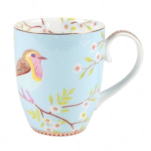 PIP Studio Tasse groß "Early Bird" blau - 350ml