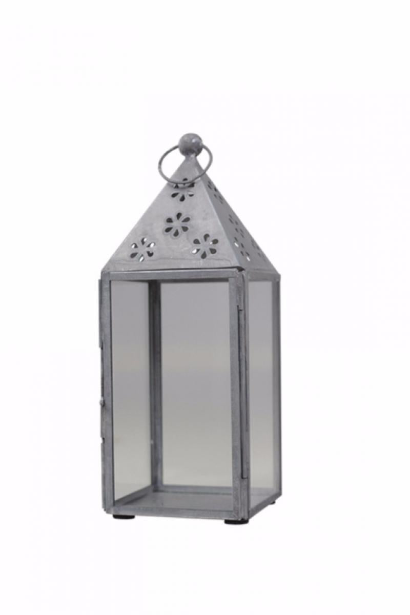 Chic Antique Laterne mit Blumenmuster in verschiedenen Größen