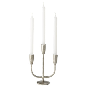 Kerzenleuchter "DANA" in silber von Lene Bjerre , 2 verschiedenen Größen