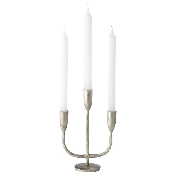 Kerzenleuchter "DANA" in silber von Lene Bjerre , 2 verschiedenen Größen
