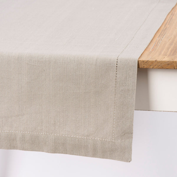 Linen & More Tischläufer "Indi" beige